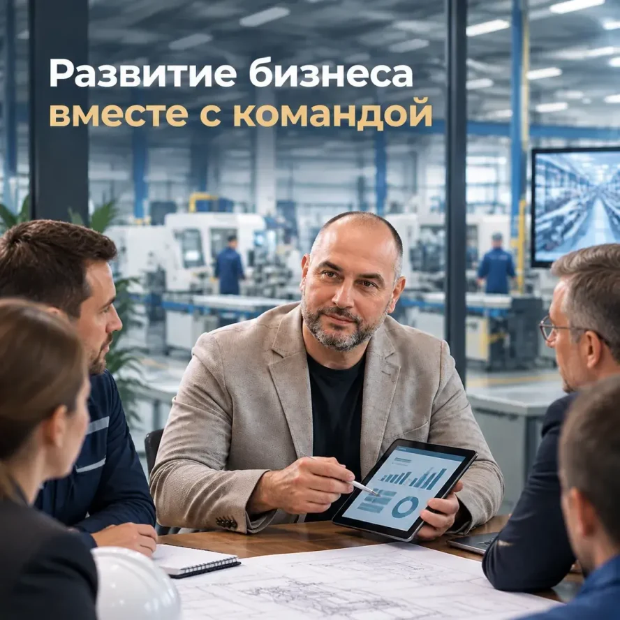 Развитие бизнеса - вместе с командой